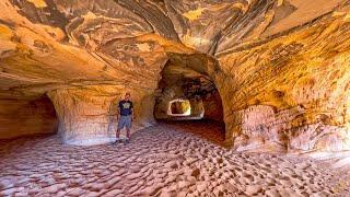 Amazing Travels - 2024 June 4 - Utah Adventures, Moqui Sand Caves, Belly of the Dragon