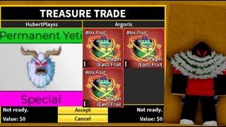 TRADING PERMANENT YETI FRUIT FOR 24 HOURS  (blox fruits)