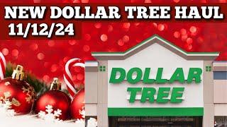 Amazing Finds At Dollar Tree! Latest Haul 11/12/24