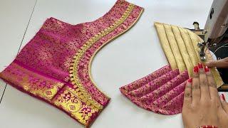 Blouse Designs || Blouse Ki Design || Cutting And Stitching Back Neck Blouse Design || Blouse