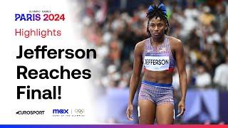 Melissa Jefferson DOMINATES  | Women's 100m Semi-Final 1 | #Paris2024 #Olympics