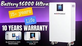 New Break Through Maxpower Mp 16000 Lithium Battery