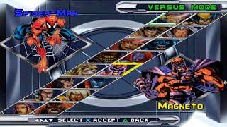 X-Men: Mutant Academy 2 All Characters [PS1]