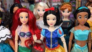 New bodies & heights! Disney Princess Story vs Classic Dolls Comparisons 