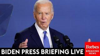 WATCH LIVE: Biden Holds Pivotal 'Big Boy' Press Briefing As More Dems Call For Him To End 2024 Bid