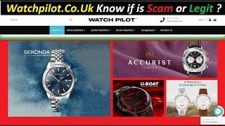 watch pilot Reviews ! watch pilot ! Watchpilot Co Uk Reviews ! Watchpilot.Co.Uk is Scam or Legit ?