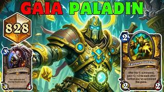 40 Cards Earthen Power ► Best Renathal XL Gaia Paladin Deck to Climb Legend ► Hearthstone 30.6.2