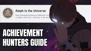 Aleph is the Universe - Honkai Star Rail Hidden Achievement Guide