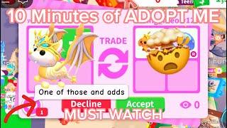 ⭐️10 Minutes of Adopt Me Trading⭐️ Trading FAIRY BAT DRAGON! Growing My Inventory! Adopt me!