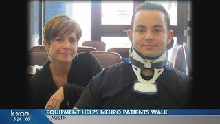 Innovative equipment helps neuro patients walk