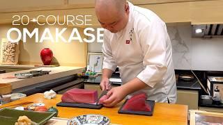 $170 Beautiful And Refined Sushi Omakase - Sushi Misaki Nobu * Vlog | 4K