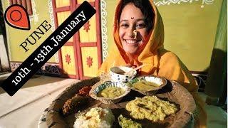 Marathi Village Food Festival in Pune | Indian Food Vlog