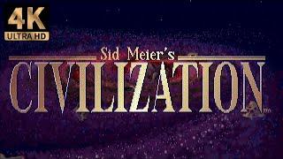 Sid Meier's Civilization | Longplay - Full Playthrough | 4K