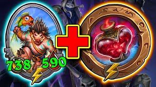 This Combo is So Dumb… | Hearthstone Battlegrounds