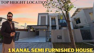 1 Kanal Semi Furnished House For Sale In Bahria Town Islamabad.