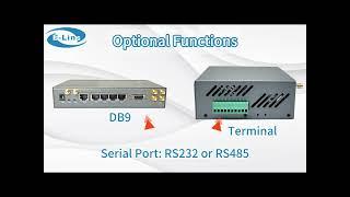 The comparison between E-Lins H720 and H900 4G industrial router