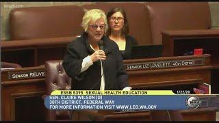 Universal sex education bill passes WA state senate