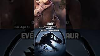 Rudy vs every Dinosaur