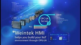 Basic settings and Tag settings on Weintek's OPC UA Server IIoT Ready Environment