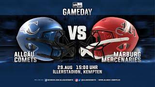 GFL: Allgäu Comets vs. Marburg Mercenaries // 29.08.2021