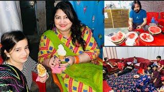 Choti Sister Ke Ghar Bongg Paye Dinner Kiya  Subhan Ko Yellow Bee Ne kaat liya