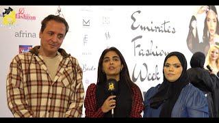 Dubai's Top Fashion Designers Share their experience of Emirates Fashion Week.