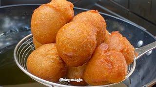 HOW TO MAKE AUTHENTIC GHANA PUFF PUFF | Puff Puff Recipe | Ingredients for Puff Puff | Boflot Recipe