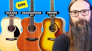 I Tested the Top Three $200 Guitars (ONE stole the show)