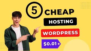 5 Best Cheap Web Hosting For Wordpress 2024 | Best Deals Included