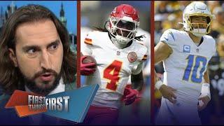 FIRST THINGS FIRST | Nick Wright on KC's concern: Rashee Rice may have torn his ACL.