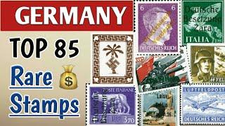 Most Expensive Stamps Of Germany - Part 5 | 85 Top Valuable Rare German Stamps