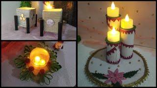 3 Economical Home decoration with waste material /diy affordable Christmas decoration ️️...