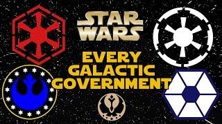 Every Galactic Government in Star Wars (Legends) - Star Wars Explained