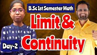 Limit & Continuity Class-2!Bsc.1st semester Math!Be DKDian