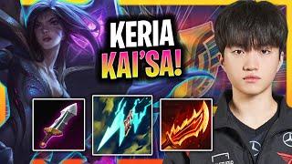 KERIA IS A BEAST WITH KAI'SA! | T1 Keria Plays Kai'sa ADC vs Sona!  Season 2024