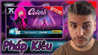 COLORS - Pháp Kiều trở về với sở trường rap cực slay cùng vũ đạo cháy |Anh Trai Say Hi REACTION