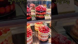 성심당 케익부띠끄 웨이팅 20분만에 구입한 후기 #딸기설기 #성심당딸기시루웨이팅 #딸기시루웨이팅 #성심당케익오픈런 #부산에서대전당일치기