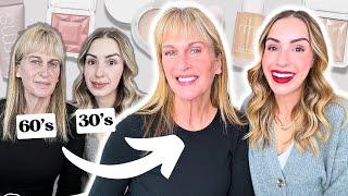 BEST EVERYDAY MAKEUP: 60s vs 30s  Mature skin friendly tutorial w/ RMS Beauty