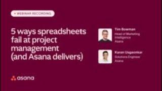 How to solve 5 spreadsheet project management issues with Asana