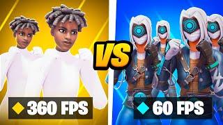 2 360FPS PROS vs 4 60FPS Players! (found the new goat)