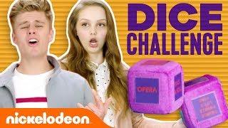 Nick Stars Take on the Musical Dice Challenge Ft. Owen Joyner, Daniella Perkins & More!| Nick