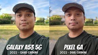 Pixel 6a vs Samsung Galaxy A53 camera showdown! Who will win?