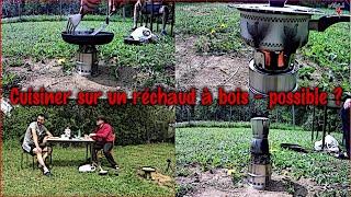 [FR] Réchaud À Pyrolyse / à bois Tomshoo : le test