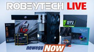 How to Build a PC - Robeytech Live - $2300 Build - Ryzen 3800x / 2080 Super FE | Robeytech