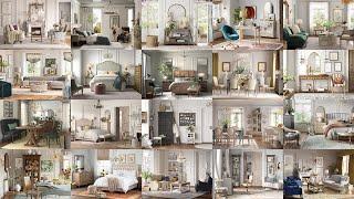 Luxurious furniture in the interior of the house 20 Chic & Easy French-Country Decorating Ideas