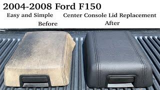 Easy Ford F150 Center Console Lid Replacement (2004 2008)