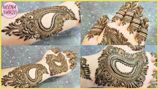 Eid special mehndi 2019 |Latest mehndi design for hand | heena vahid.