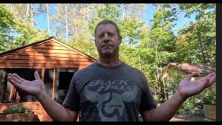 Off Grid tiny cabin trouble! Drywall disaster and failing solar power!