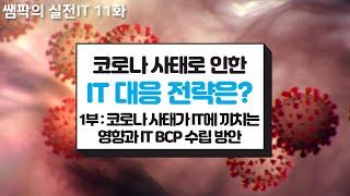 쌤팍의 실전IT 11화. 코로나 사태로 인한 IT 대응 전략은? 1부