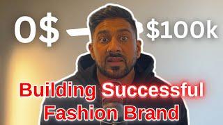 How to Start a 6-Figure Clothing Brand: Insider Secrets REVEALED! Part 2 #fashionbrand #startup